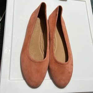 Madewell Suede Ballet Flats Size 9